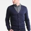 Pier One Chaqueta De Punto - Dark Blue