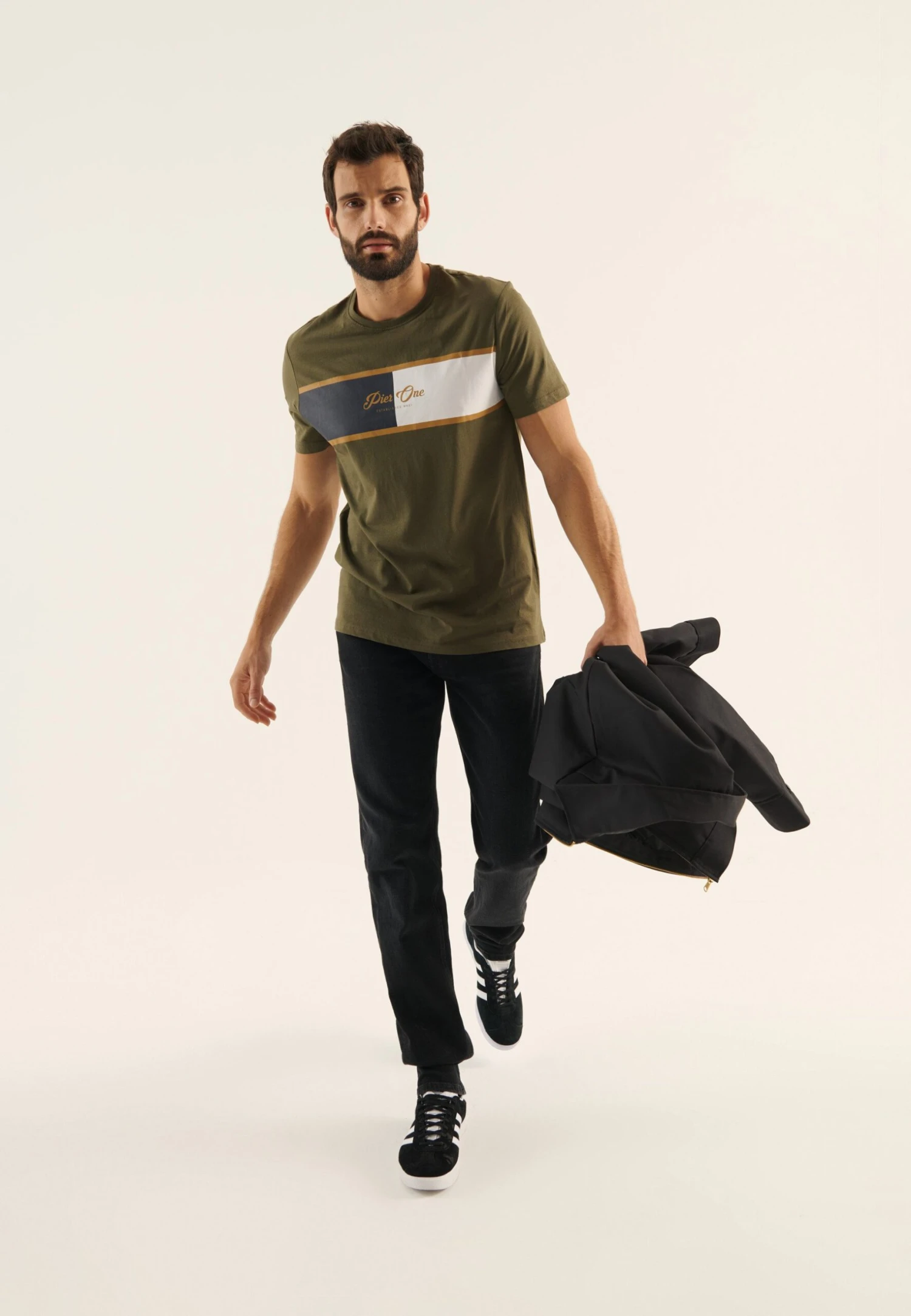 Pier One Camiseta Estampada - Olive 2 Pier One Camiseta Estampada - Olive - Imagen 2