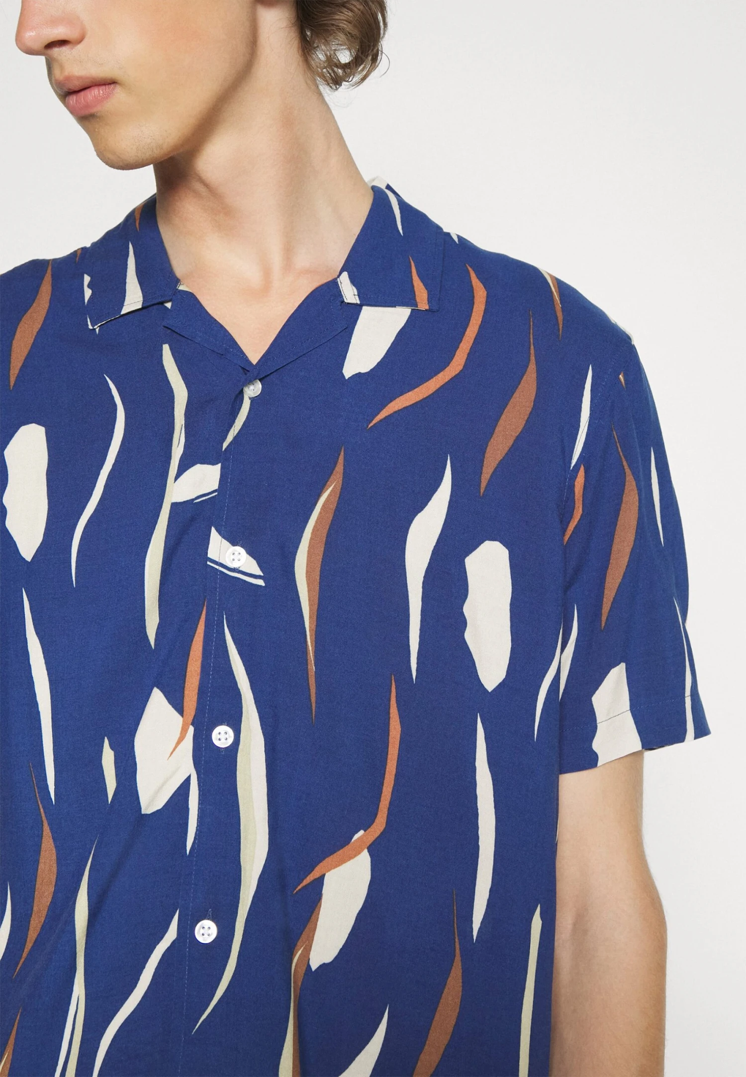 Pier One Contemporary Art Regular Resort- Camisa - Blue 5 Pier One Contemporary Art Regular Resort- Camisa - Blue - Imagen 5