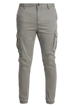 Pier One Cuffed Skinny Trouser- Pantalones Cargo - Grey -Pier One Ventas a09b1a92eb324dc1b90d5202c92319c0