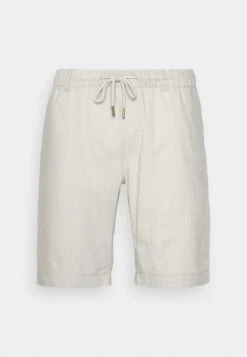 Pier One Linen Blend Drawcord Shorts- Shorts - Beige -Pier One Ventas ad307b3758f94473ba5277a4cff77e39