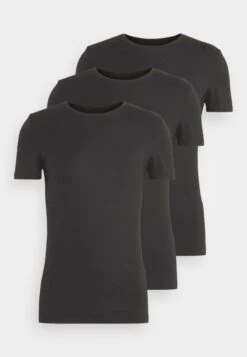 Pier One 3 Pack Muscle Fit- Camiseta Básica - Black -Pier One Ventas ae0e343dfa2647b68dad7cd6f5e6671e