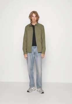 Pier One 5 Pack - Camiseta De Manga Larga - White/Dark Blue/Black