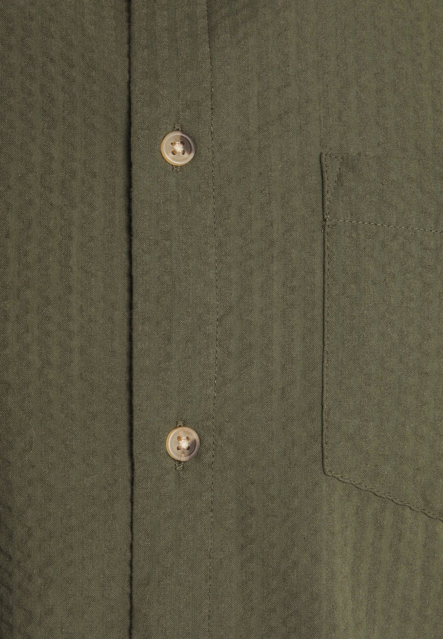 Pier One Seersucker Kent- Camisa - 604 - Olive 3 Pier One Seersucker Kent- Camisa - 604 - Olive - Imagen 3