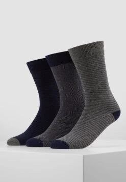 Pier One 5 Pack - Calcetines - Dark Blue/Mottled Grey -Pier One Ventas b6c78759fa194ba3b495c086b8e71a51