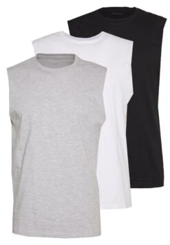 Pier One 3 Pack - Camiseta Básica - Grey/White/Black 14 Pier One 3 Pack - Camiseta Básica - Grey/White/Black -Pier One Ventas b7095e703ec24c8694069d82098fed74