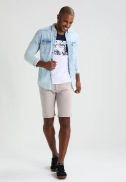 Pier One Camiseta Estampada - Navy/White -Pier One Ventas b7ce334886f5407db7c7ba495eb42735