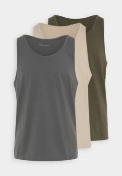 Pier One 3 Pack - Top - Olive/Off-White/Stone -Pier One Ventas b8085e069c094837abcd91f51752de0e