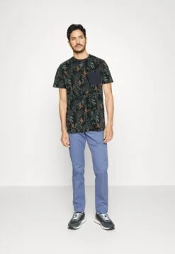 Pier One 2 Pack - Camiseta Estampada - White/Multi-Coloured