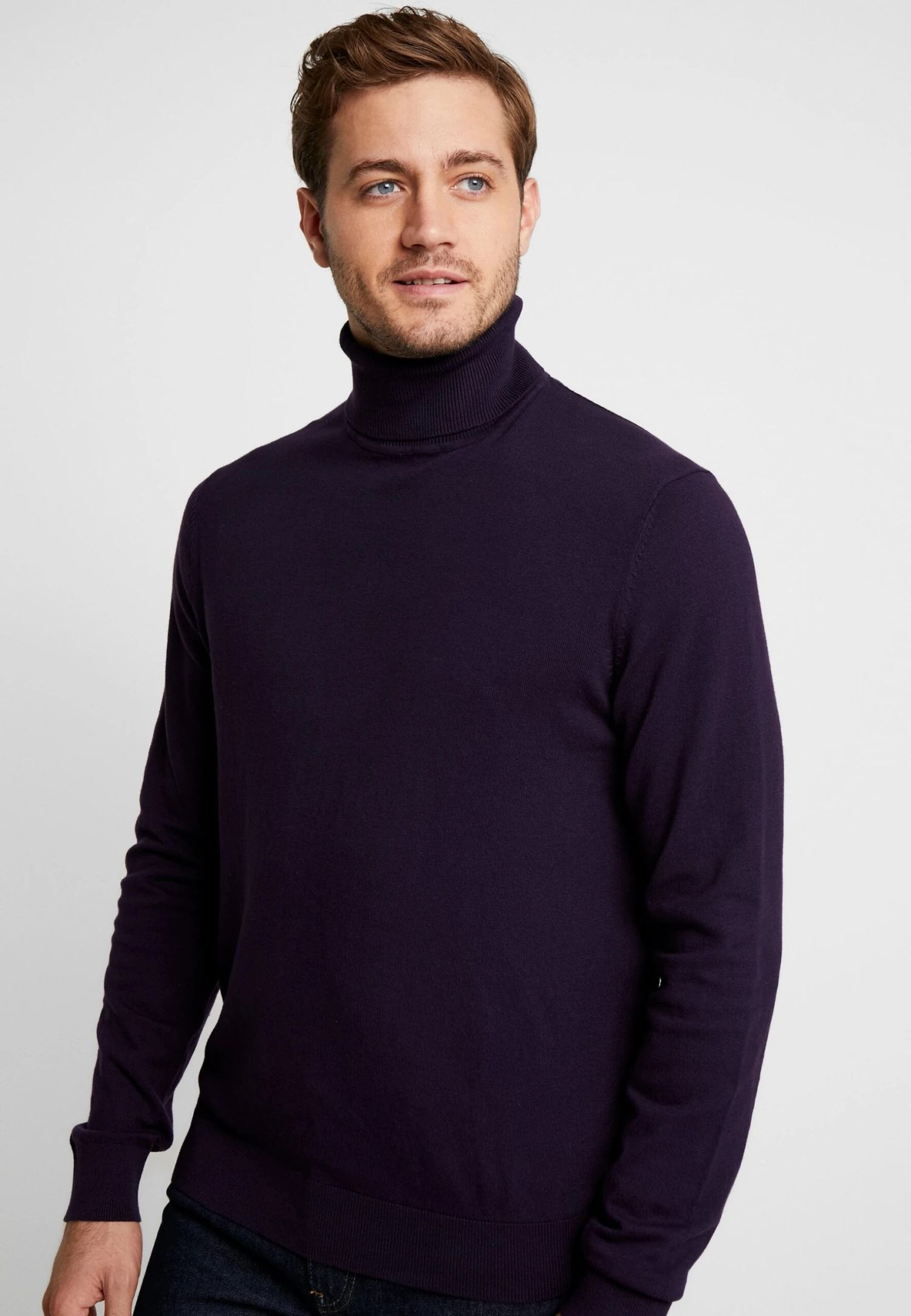 Pier One Jersey De Punto - Dark Purple 4 Pier One Jersey De Punto - Dark Purple - Imagen 4