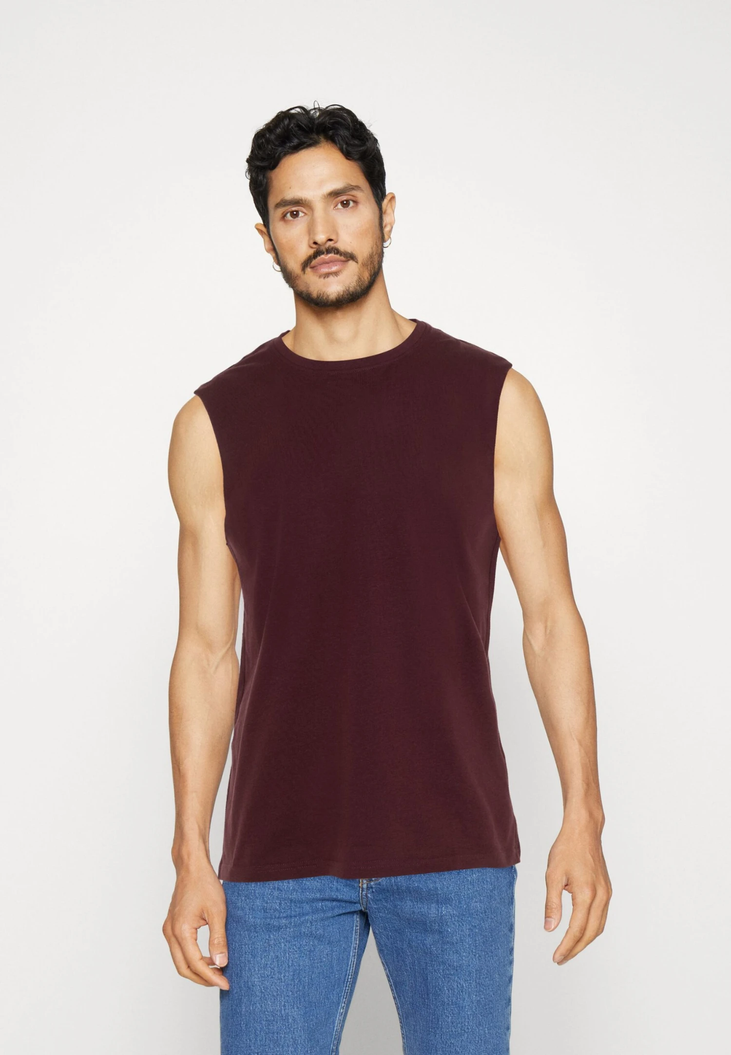 Pier One 2 Pack - Top - Bordeaux/Black 2 Pier One 2 Pack - Top - Bordeaux/Black - Imagen 2