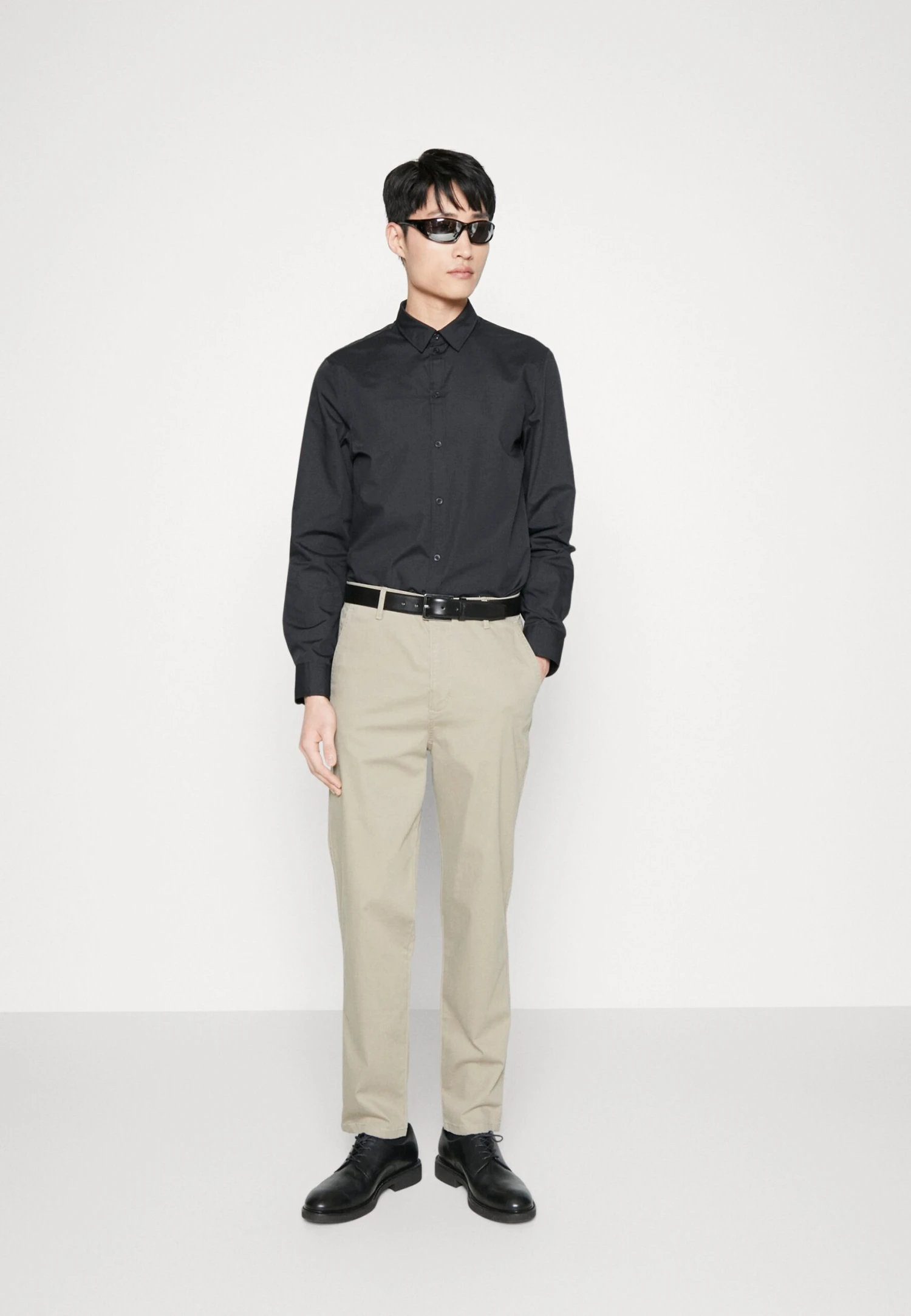 Pier One 2 Pack - Camisa Elegante - Black 1 Pier One 2 Pack - Camisa Elegante - Black