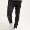 Pier One Vaqueros Slim Fit - Black Denim