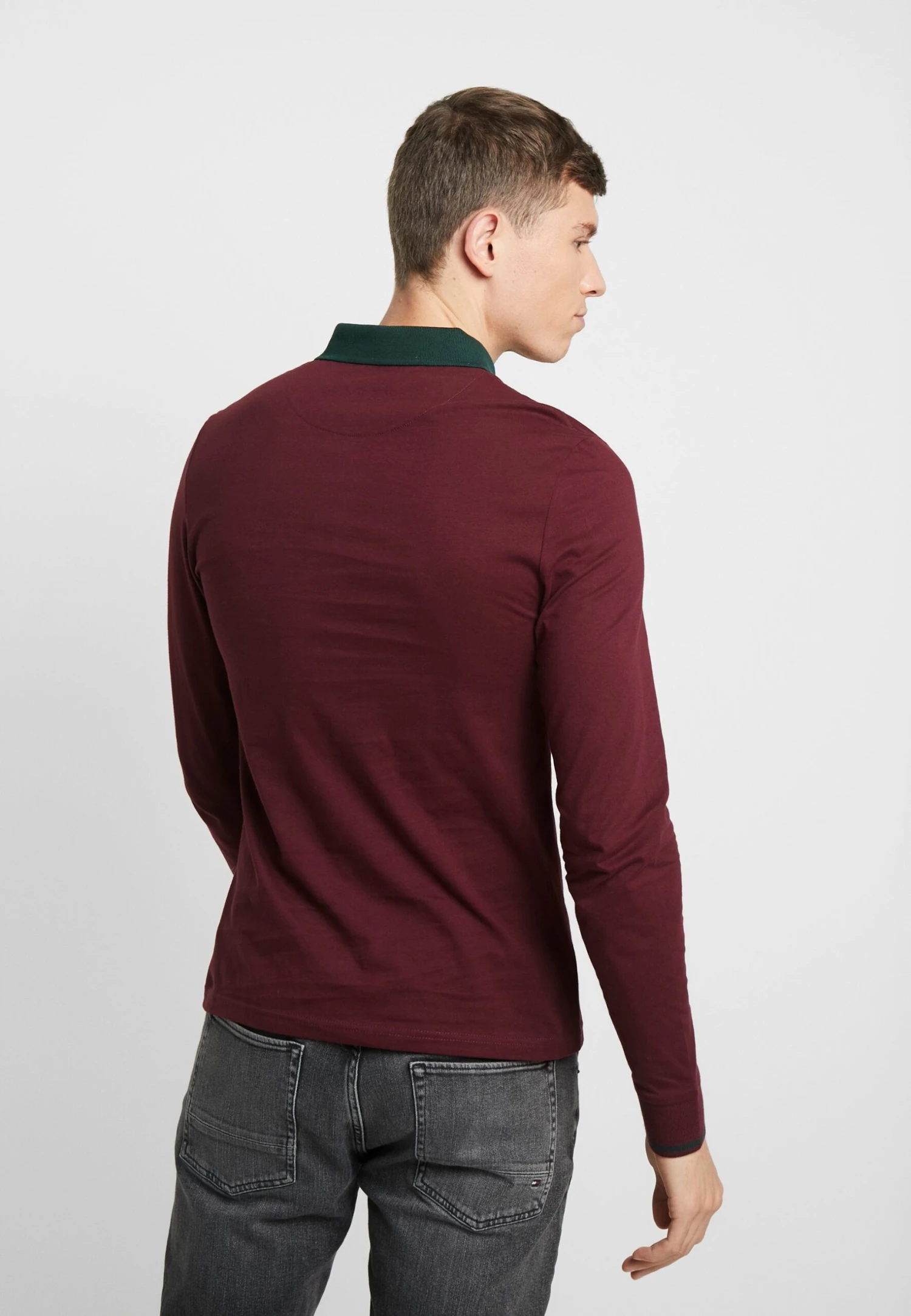 Pier One Muscle Fit - Polo - Bordeaux 3 Pier One Muscle Fit - Polo - Bordeaux - Imagen 3