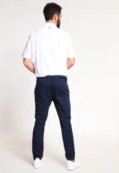 Pier One Pantalones Chinos - Dark Blue -Pier One Ventas d781d37eda76425a93e9a0a3b37f56fe