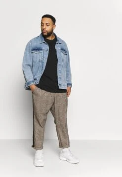 Pier One 2 Pack - Camiseta Básica -Black