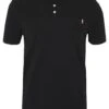 Pier One Tricolore Trim- Polo - Black
