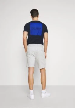 Pier One 2 Pack - Shorts - Mottled Light Grey/Dark Blue -Pier One Ventas e60f7b3fdabf4ebdaf4ab507e95d2596