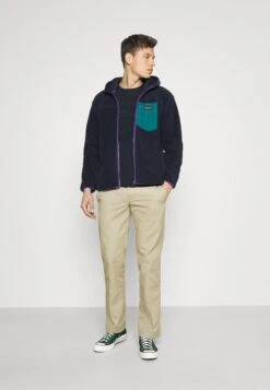 Pier One 2 Pack - Camiseta De Manga Larga - Dark Blue/Mottled Grey