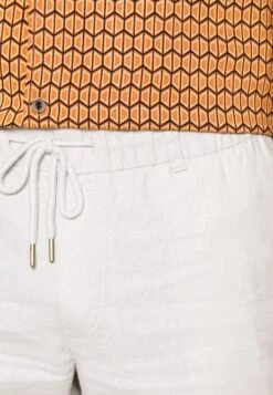 Pier One Linen Blend Drawcord Shorts- Shorts - Beige -Pier One Ventas faf1e59edf384bd2bc1cf42708a1a79d