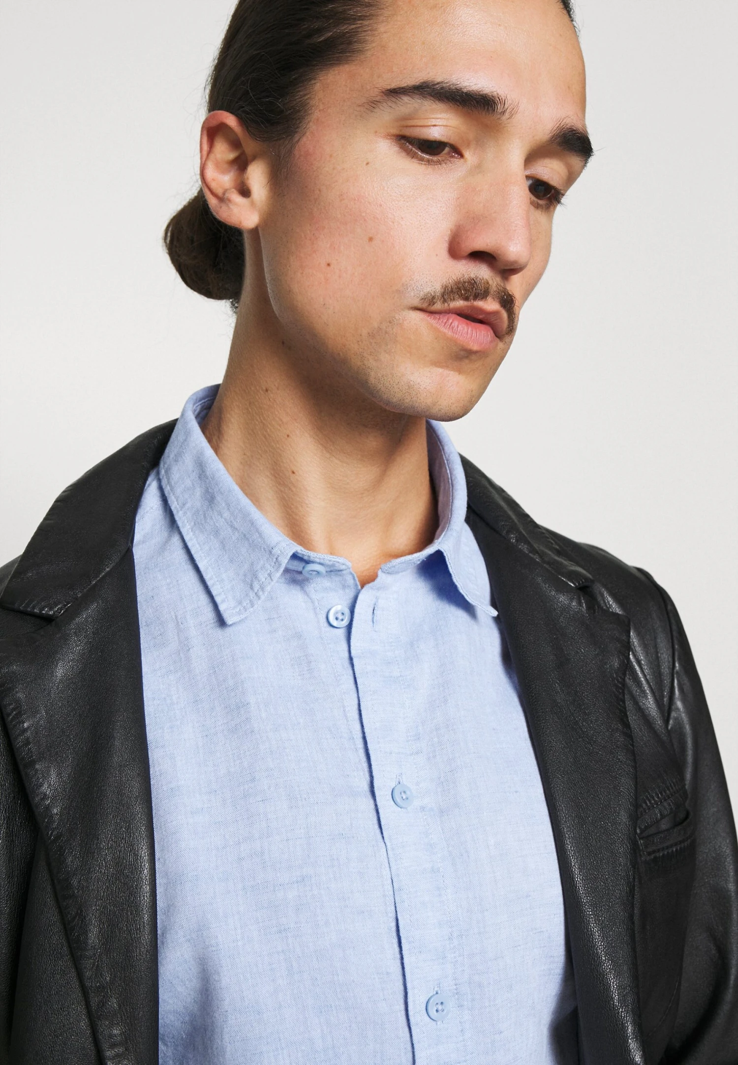 Pier One Camisa - Mottled Blue 4 Pier One Camisa - Mottled Blue - Imagen 4